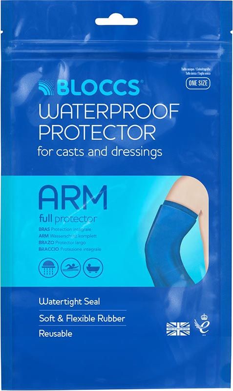 BLOCCS Bain et douche Protection d'eau pour le bras 27-44/78cm Adulte BLOCCS Bain et douche Protection d'eau pour le bras 27-44/78cm Adulte