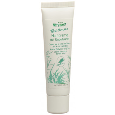 Crème pour la peau au Tea Tree Bergland Calendula Tb 50ml