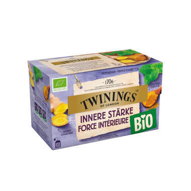 Twinings Amidon intérieur bio 20 x 2g Twinings Amidon intérieur bio 20 x 2g