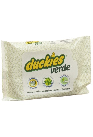 DUCKIES Verde papier toilette humide 30 pièces