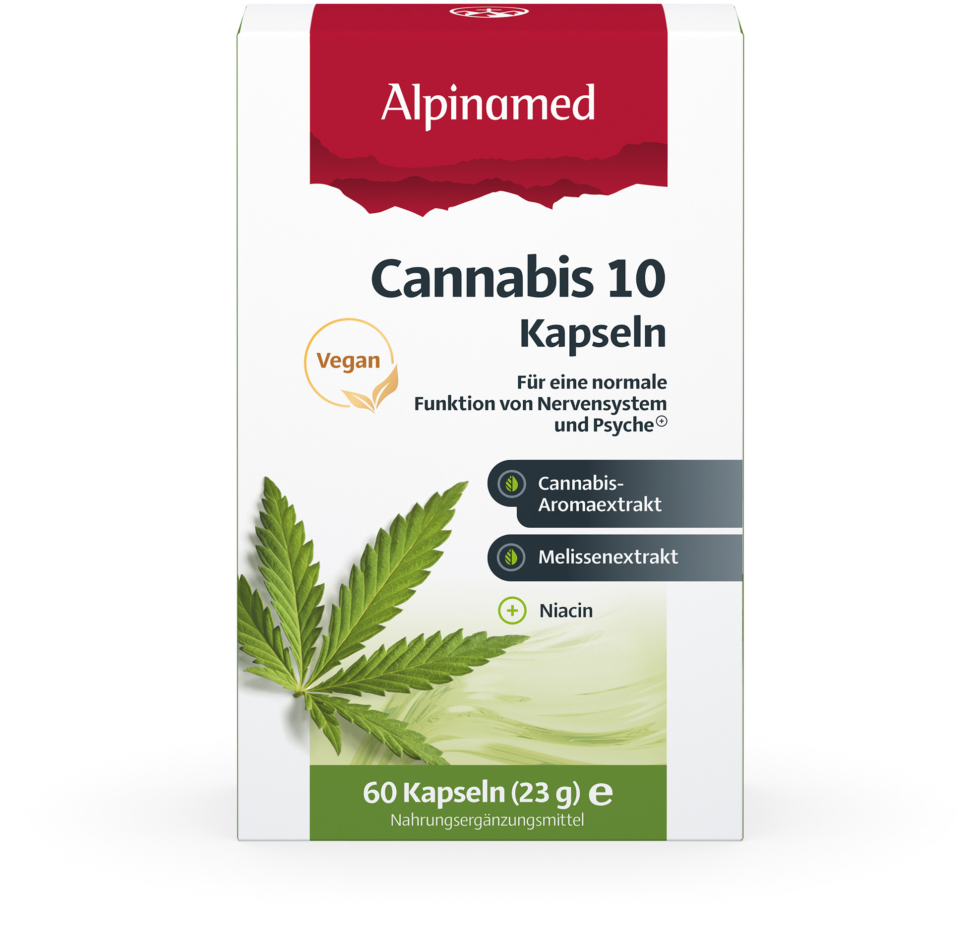 ALPINAMED Cannabis 10 gélules 60 pièces ALPINAMED Cannabis 10 gélules 60 pièces