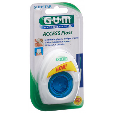 Fil dentaire GUM Access Floss 50 pièces