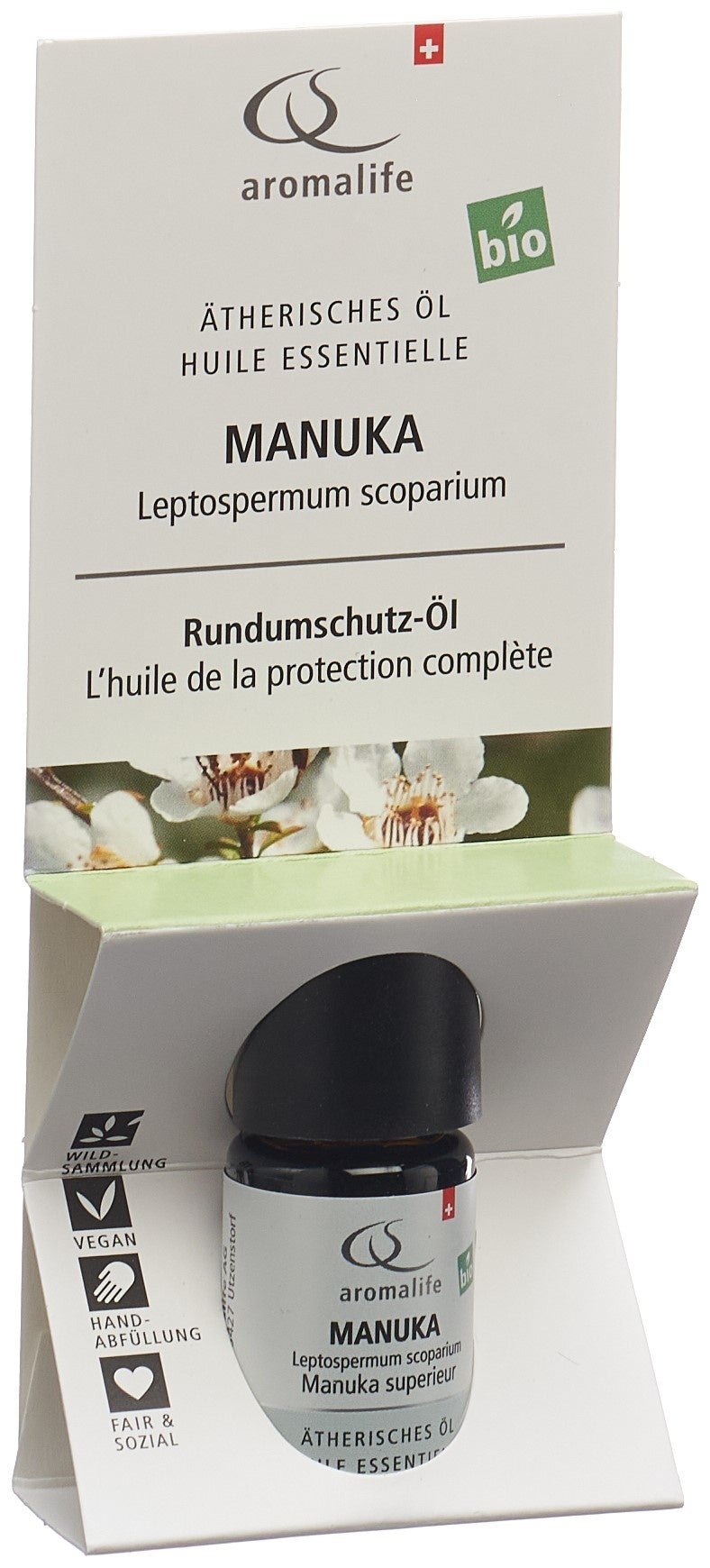Aromalife TOP Huile essentielle de manuka BIO Fl 5ml Aromalife TOP Huile essentielle de manuka BIO Fl 5ml