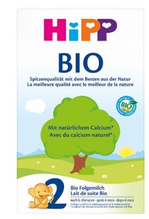 Lait de suite HIPP Bio 2 600g