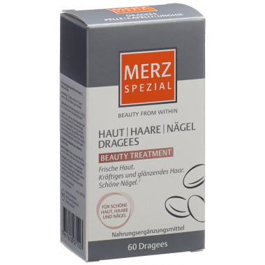 Merz Spécial peau cheveux ongles Drag 60 pièces Merz Spécial peau cheveux ongles Drag 60 pièces
