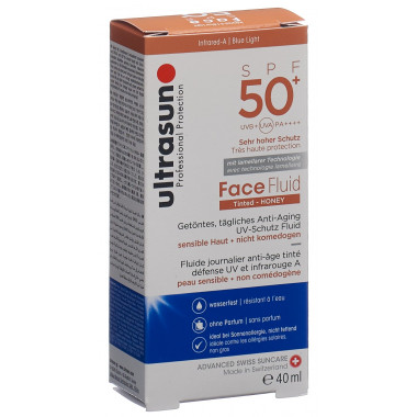 Ultrasun Face Fluid SPF50+ Tinted HONEY 40ml