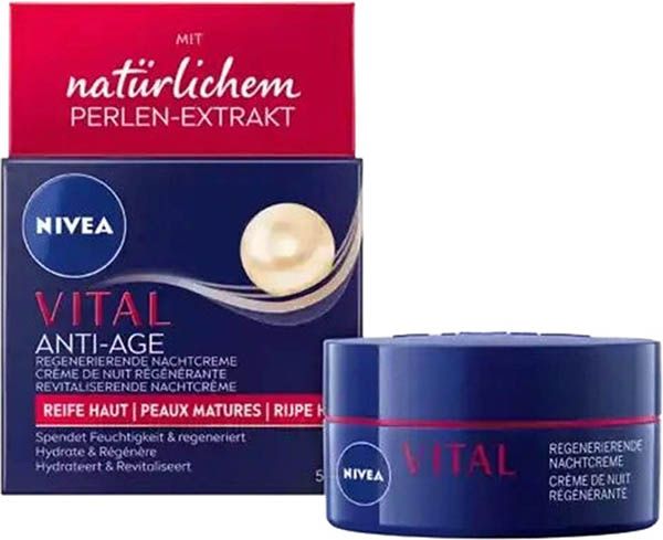 Nivea Vital Anti-Age Régénérateur Cr(n) de nuit 50ml Nivea Vital Anti-Age Régénérateur Cr(n) de nuit 50ml