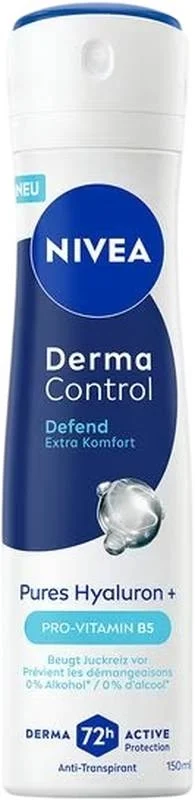 Déodorant Nivea Derma Control Defend Spray Fem 150 ml