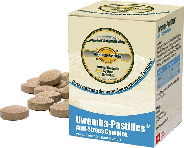 UWEMBA-PASTILLES Complexe anti-stress Ds 135 pièces
