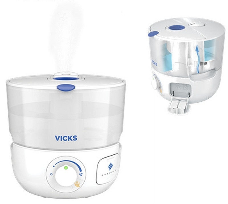 Vicks humidificateur d'air froid à ultrasons VUL585E Remplissage supérieur Vicks humidificateur d'air froid à ultrasons VUL585E Remplissage supérieur