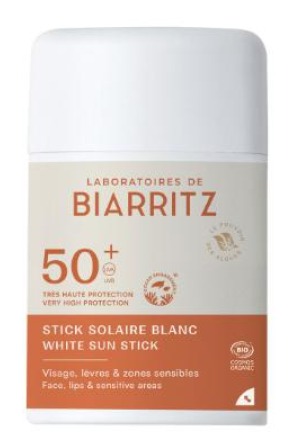 Laboratoires de Biarritz stick solaire blanc SPF50+ 12g