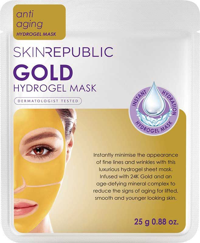 SKINREPUBLIC Gold Masque hydrogel pour le visage 25g