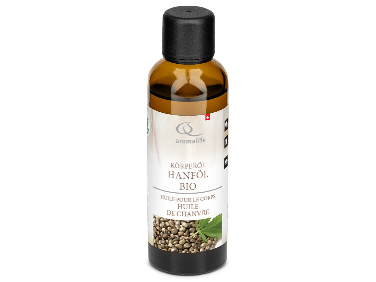 AROMALIFE Huile de chanvre BIO Fl 75 ml AROMALIFE Huile de chanvre BIO Fl 75 ml