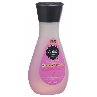 Cutex Nail Polish Remover Strengthening Rosa 100ml