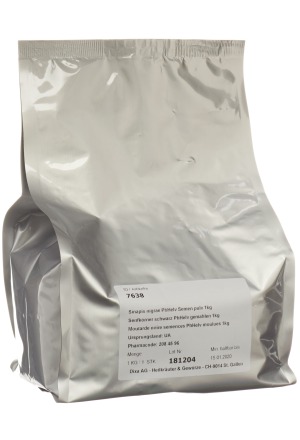 DIXA Graines de moutarde noire PhHelv moulu 1kg DIXA Graines de moutarde noire PhHelv moulu 1kg