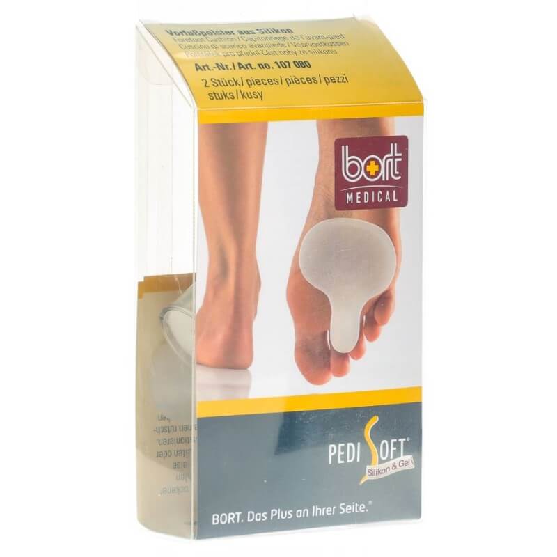 Bort PediSoft Coussinets d'avant-pied 2 pièces Bort PediSoft Coussinets d'avant-pied 2 pièces