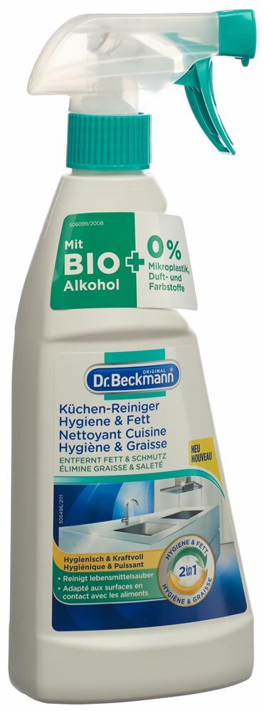 Beckmann Nettoyant cuisine Hygiène & Graisse 500 ml Beckmann Nettoyant cuisine Hygiène & Graisse 500 ml