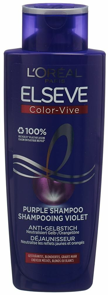 ELSEVE Color Vive Purple Shampoing Anti-Jaunes 200ml