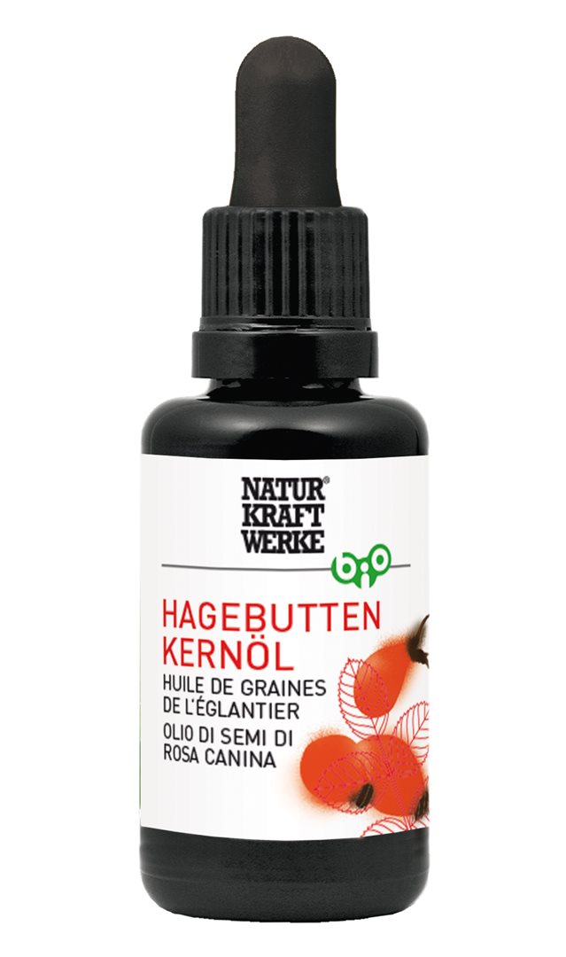 NATURKRAFTWERKE Huile de graines de cynorrhodon Bio 30ml NATURKRAFTWERKE Huile de graines de cynorrhodon Bio 30ml