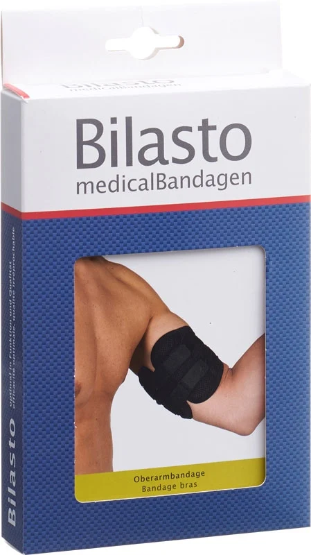Bilasto bandage de bras supérieur S M noir velcro