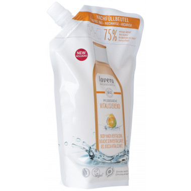 Lavera Douche de Soin Vitalisante Bio Orange & Bio Menthe Recharge Btl 500 ml