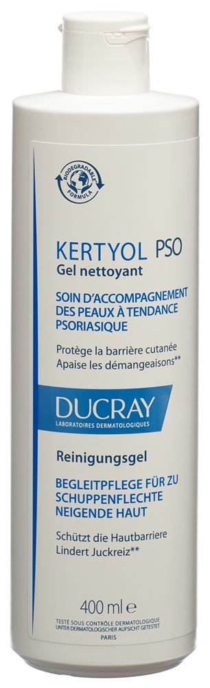 DUCRAY KERTYOL PSO Gel nettoyant 400ml