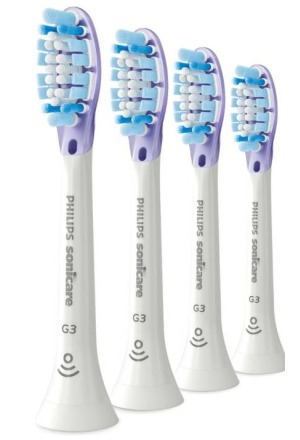 Philips Sonicare G3 Pre Gum Brosse Sta blanc 4 pièces Philips Sonicare G3 Pre Gum Brosse Sta blanc 4 pièces