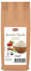 Morga Farine d'amidon de tapioca Maranta bio 150g Morga Farine d'amidon de tapioca Maranta bio 150g
