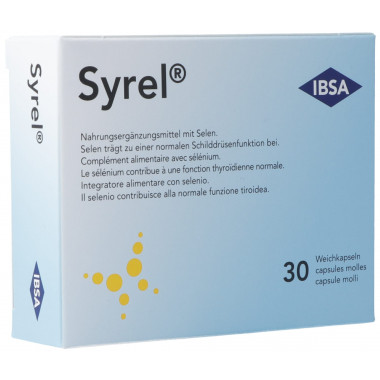 Syrel capsules molles avec sélénium 30 pièces Syrel capsules molles avec sélénium 30 pièces
