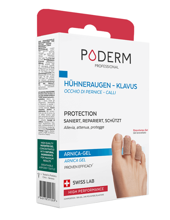 Poderm PROF Orthèse d'orteil L Klavus/Hühnerau 2 pièces