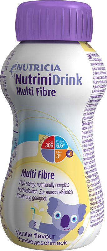 NUTRINI DRINK Multi Fibre Vanille 200ml