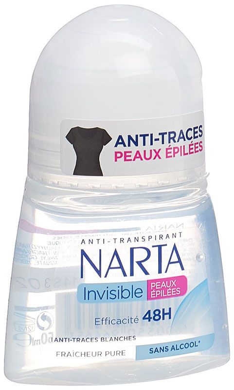 NARTA Déodorant Femme 48H PX Roll on Sensible 50ml