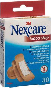3M Nexcare Blood-Stop pansements 3 tailles mélangées 30 pièces 3M Nexcare Blood-Stop pansements 3 tailles mélangées 30 pièces