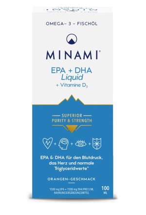Minami EPA+DHA Liquid bouteille en verre 100ml