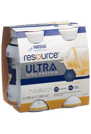 Resource Ultra High Protein Vanille 4 bt 200ml