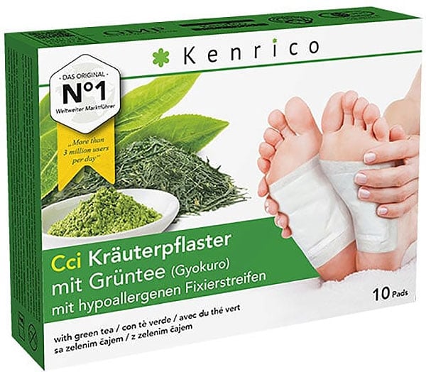 Kenrico patch aux herbes thé vert 10 pièces