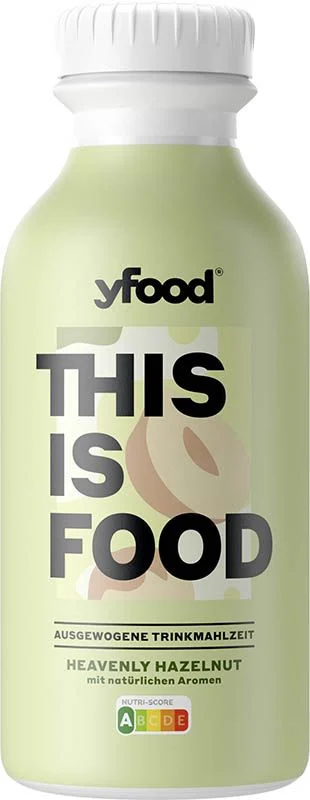 YFOOD Repas à boire Heavenly Hazelnut Fl 500ml