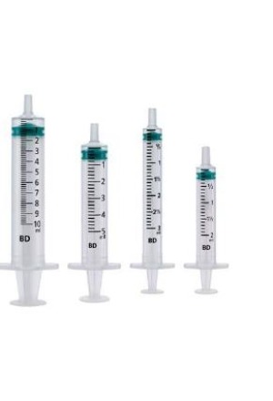 Seringues BD Emerald 2ml avec embout Luer 100 pièces