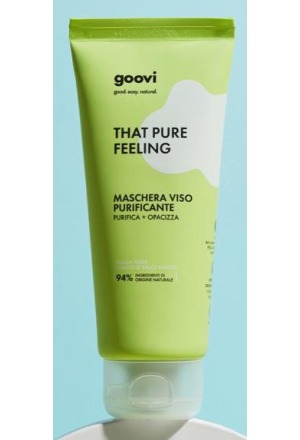 GOOVI PURE FEELING masque purifiant pour le visage Tb 100ml GOOVI PURE FEELING masque purifiant pour le visage Tb 100ml