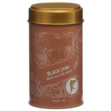 Sirocco Boîte à thé moyenne Black Chai 120g Sirocco Boîte à thé moyenne Black Chai 120g