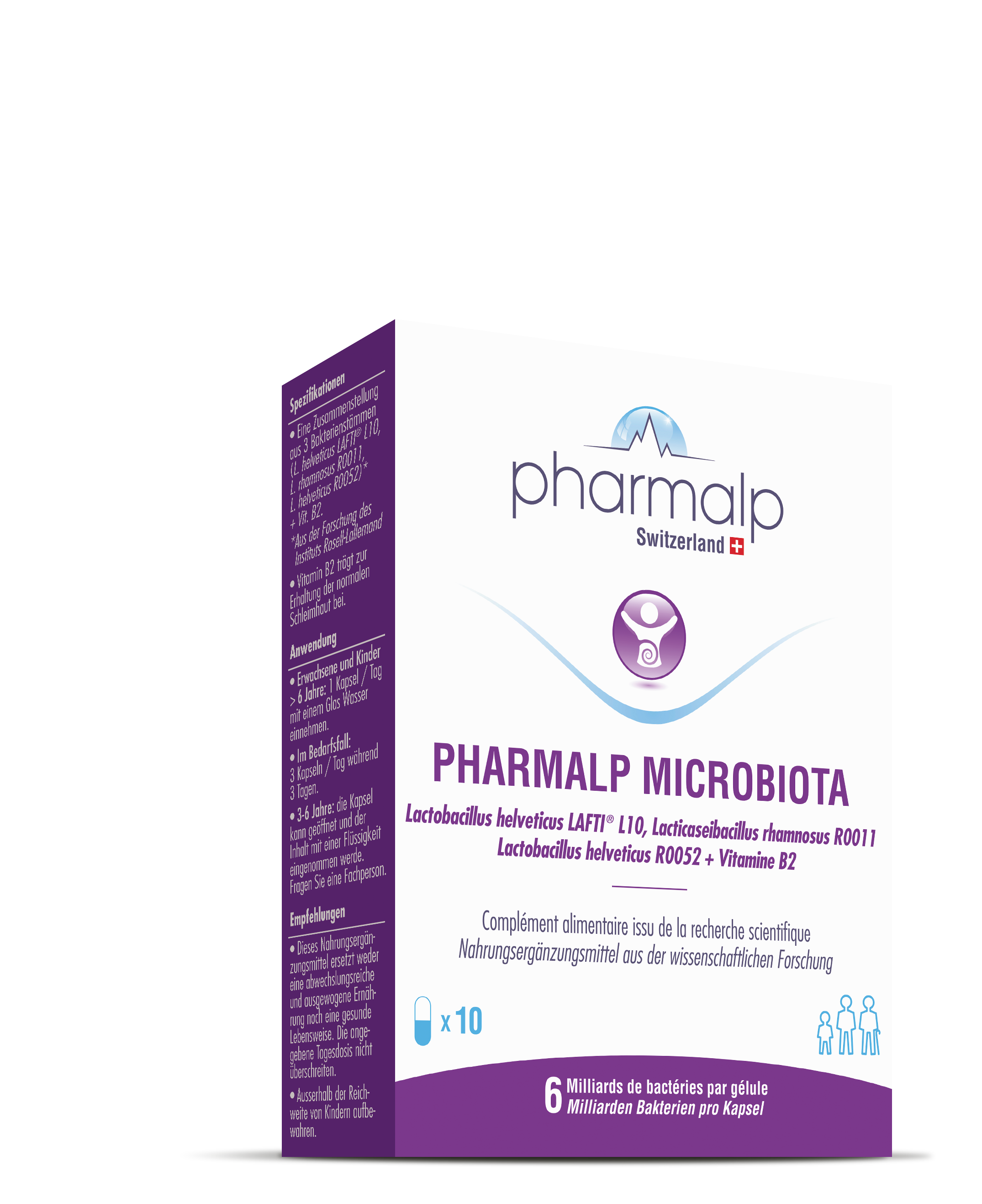 Pharmalp MICROBIOTA gélules blister 10 pièces Pharmalp MICROBIOTA gélules blister 10 pièces