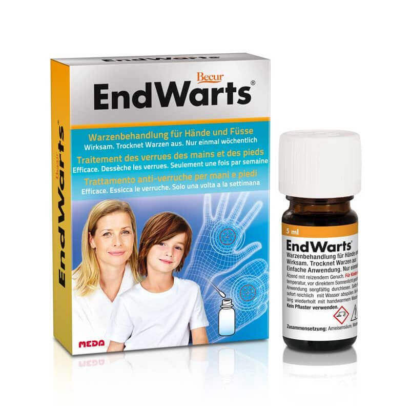 Solution EndWarts pour éliminer les verrues 5ml Solution EndWarts pour éliminer les verrues 5ml
