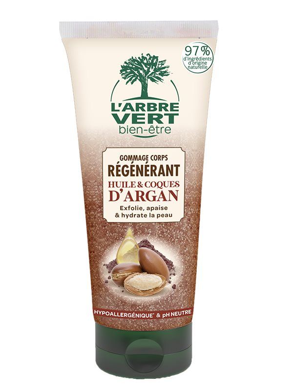 L'ARBRE VERT Exfoliant corporel Argan FR Tb 200ml