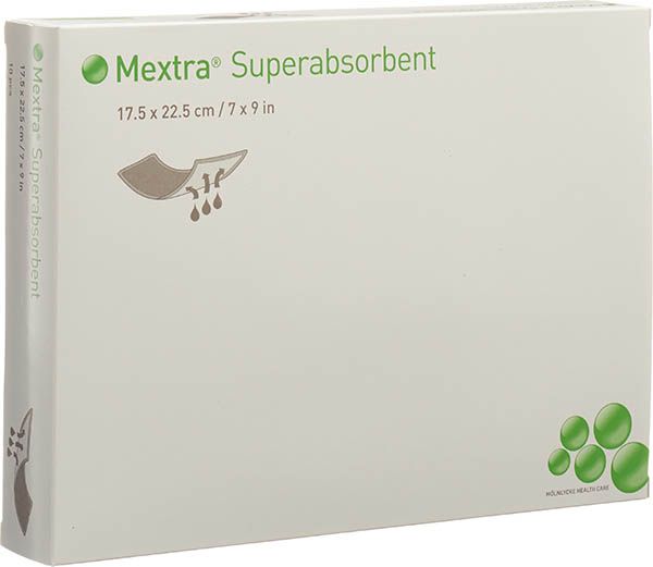 Mextra Superabsorbant 17.5x22.5 cm 10 pièces