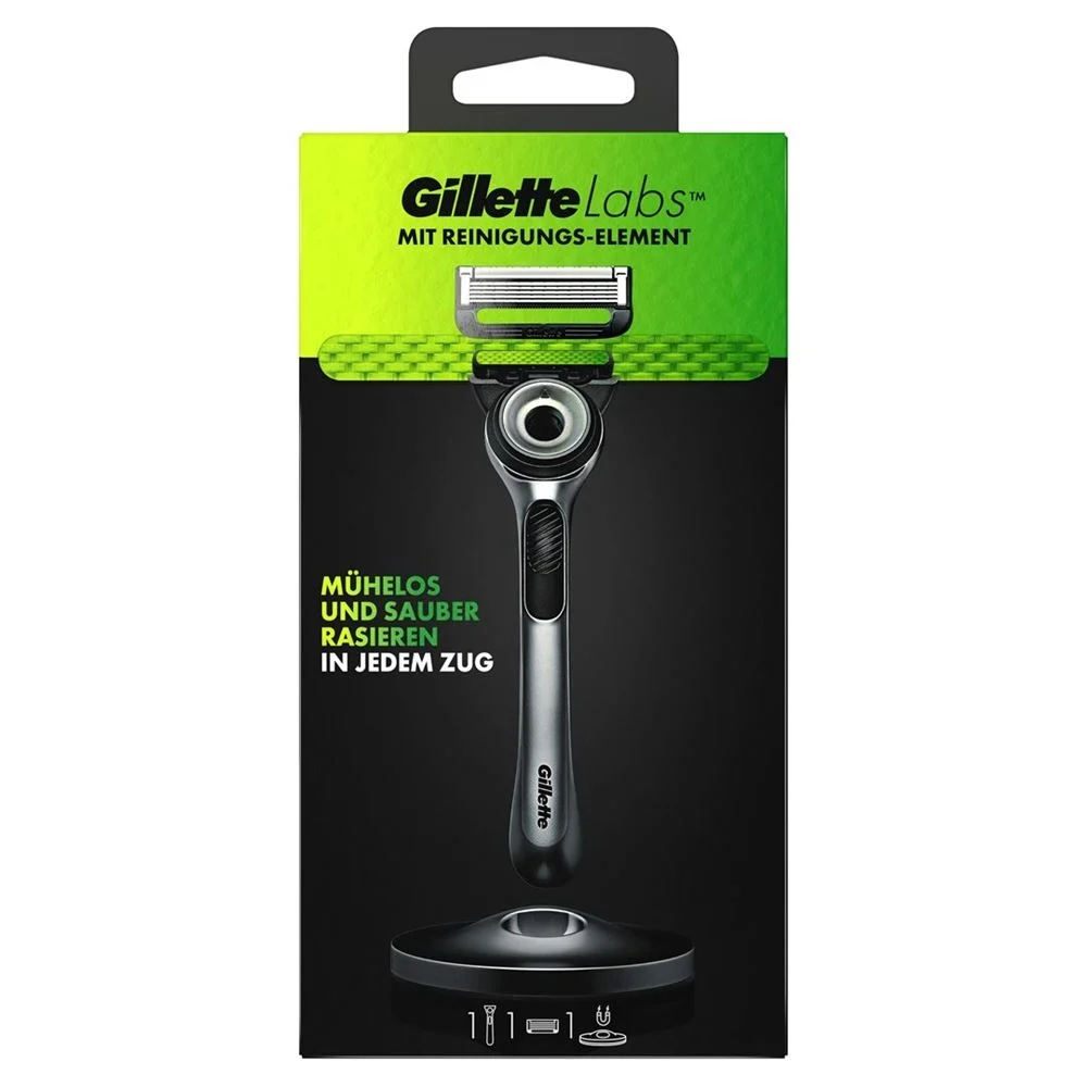 Gillette LABS Gold Rasoir 1 lame + support de douche