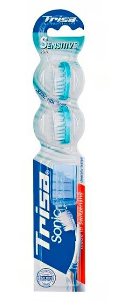 Trisa SONICPOWER set de remplacement sensitive 2 pièces