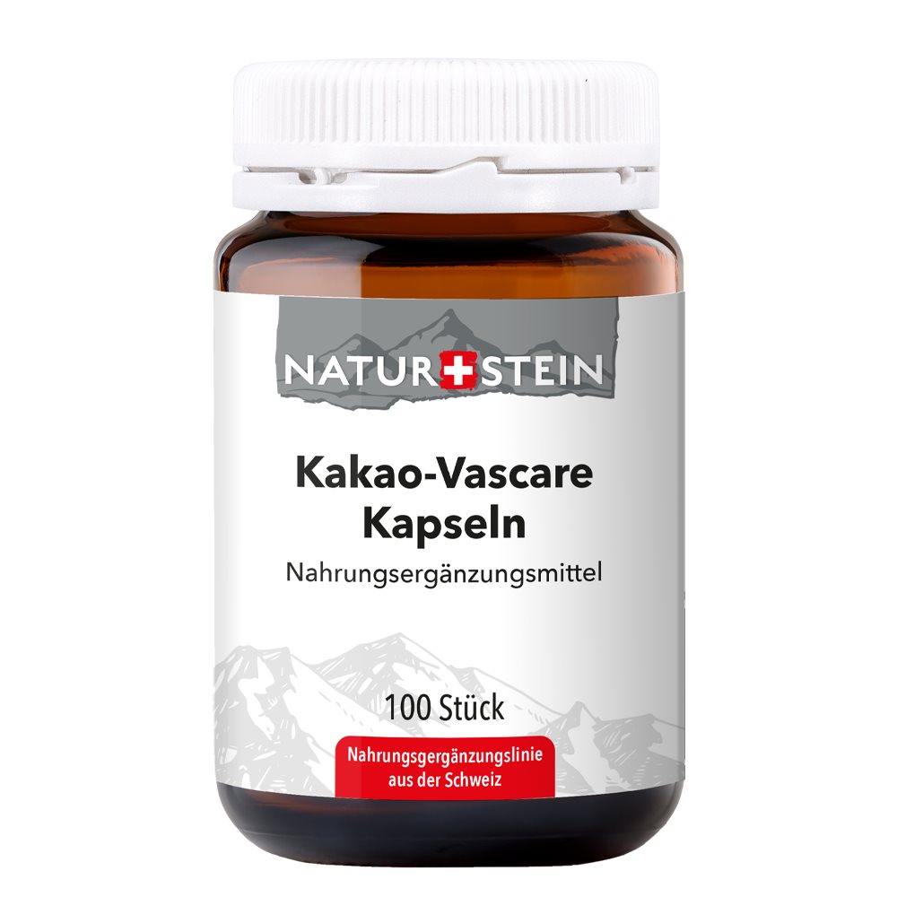 NATURSTEIN Capsules de soin au cacao, verre 100 pièces NATURSTEIN Capsules de soin au cacao, verre 100 pièces