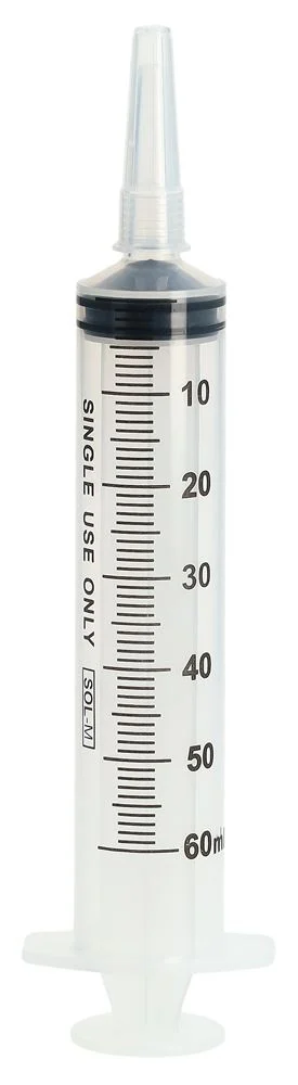 Seringue Sol-M sans aiguille 60ml avec embout 30 pièces