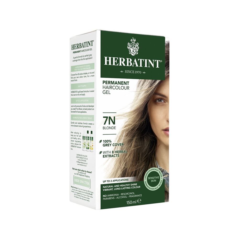 HERBATINT Gel colorant pour cheveux 7N Blond Fl 150ml HERBATINT Gel colorant pour cheveux 7N Blond Fl 150ml