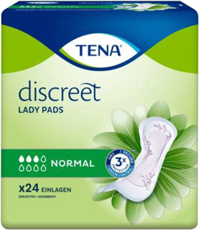 TENA discreet Normal 24 pièces